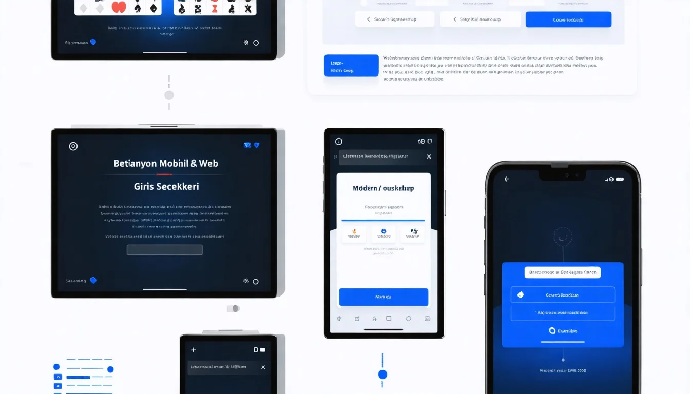 Betkanyon giriş seçenekleri: Mobil ve Web (2026)